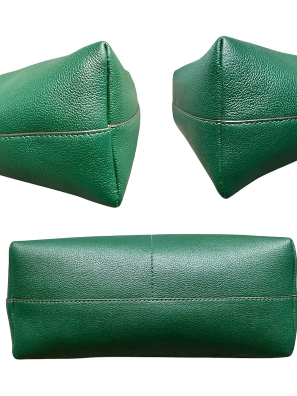 Kate Spade Kelly Green Pebbled Leather Shoulder Bag